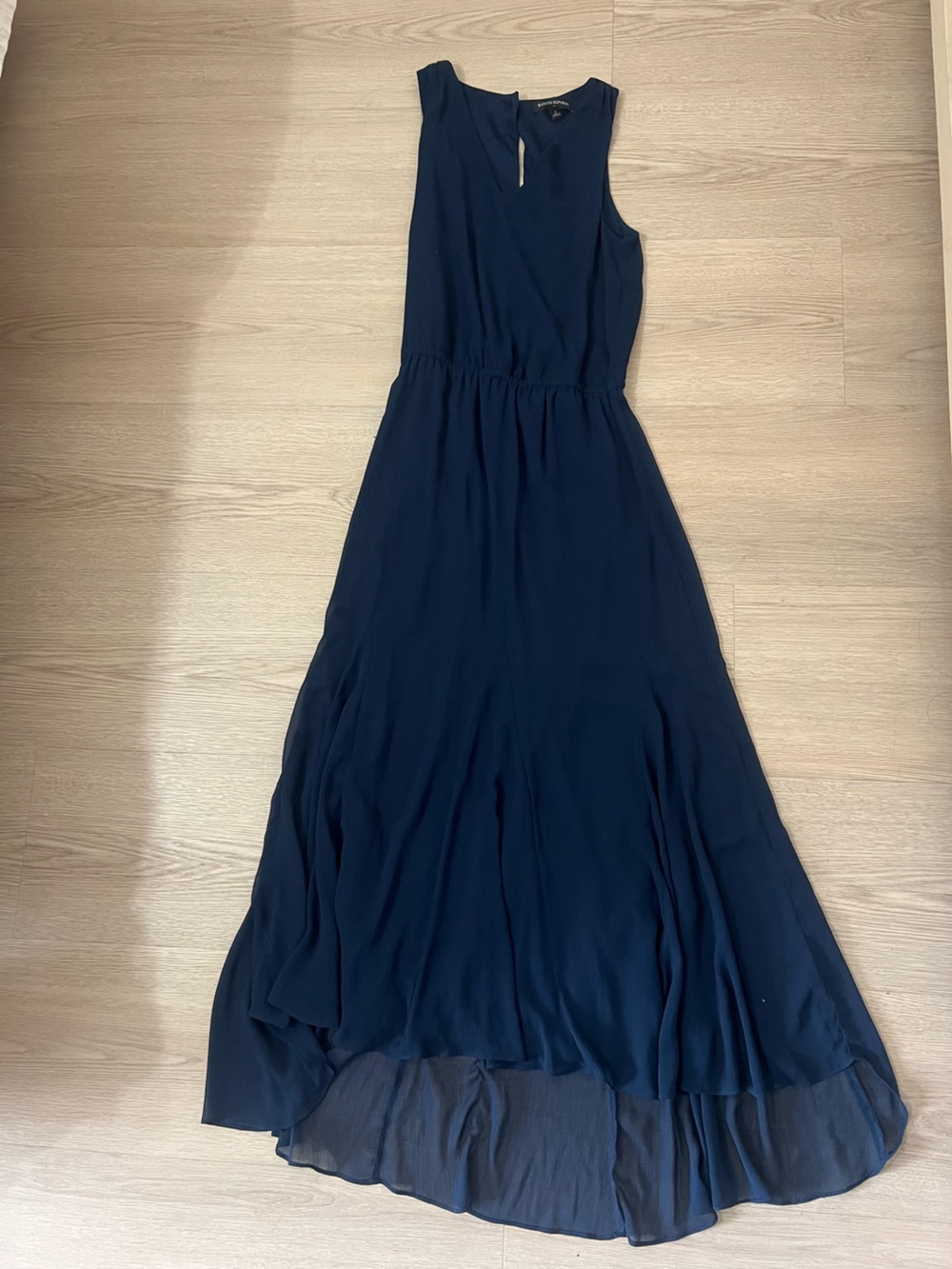 Banana Republic Navy Blue Maxi Dress